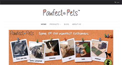 Desktop Screenshot of pawfectpets.com